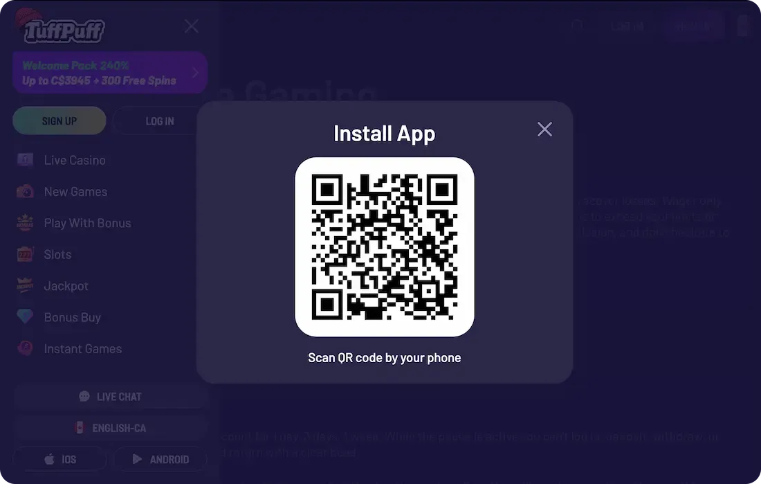 tuffpuff casino app